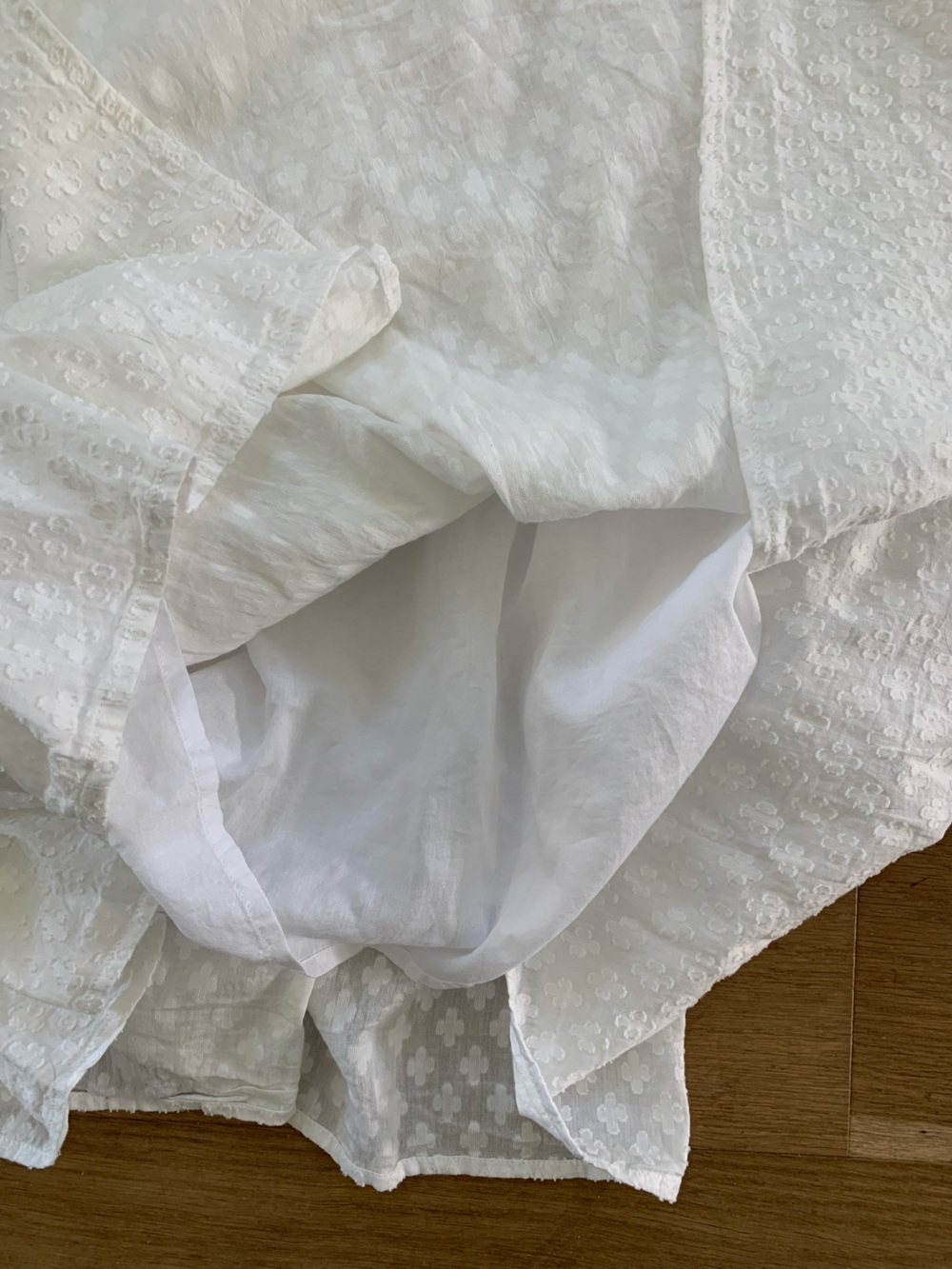 Madewell White Tie Back Flutter Sleeve Midi Sundress XXS 00 - Picture 4 of 9